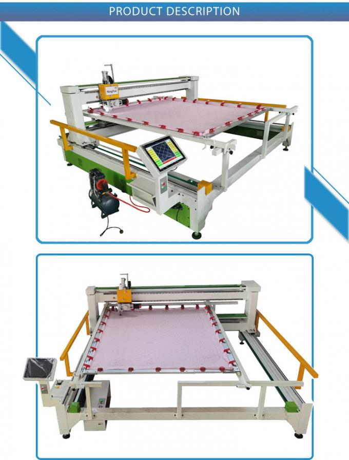 Компьютеризированное одеяло шить делающ выстегивая сервоприводом Cnc машины машину одиночной иглы выстегивая