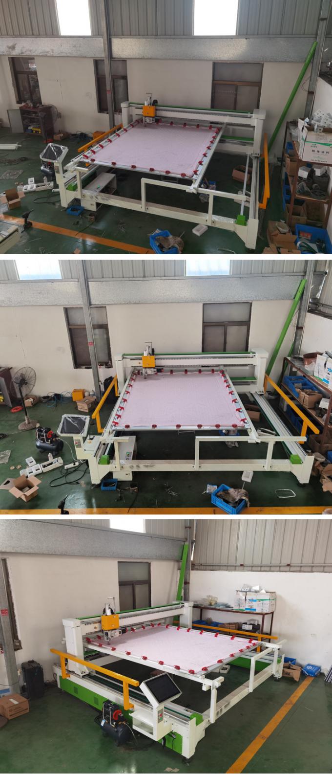 Компьютеризированное одеяло шить делающ выстегивая сервоприводом Cnc машины машину одиночной иглы выстегивая